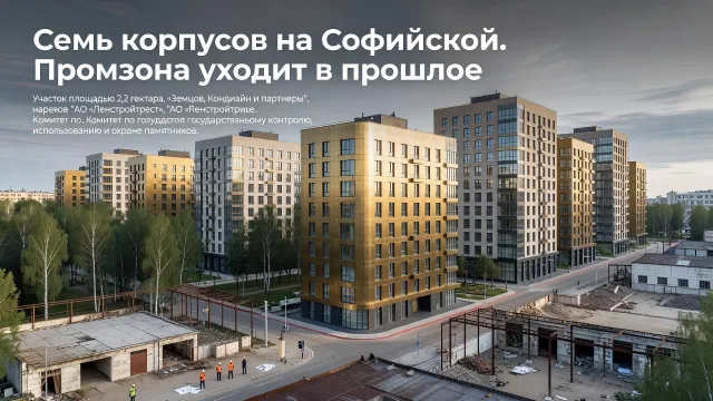 Семь корпусов на Софийской. Промзона уходит в прошлое